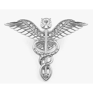 Doctor's Brooch Label Pin