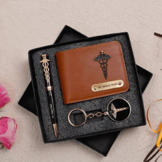 Wallet, Pen & Keychain Set