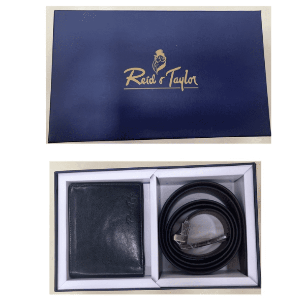 Reid & Taylor- Belt and Wallet Set