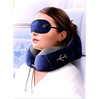 Hump Neck Pillow & Eye Mask Combo