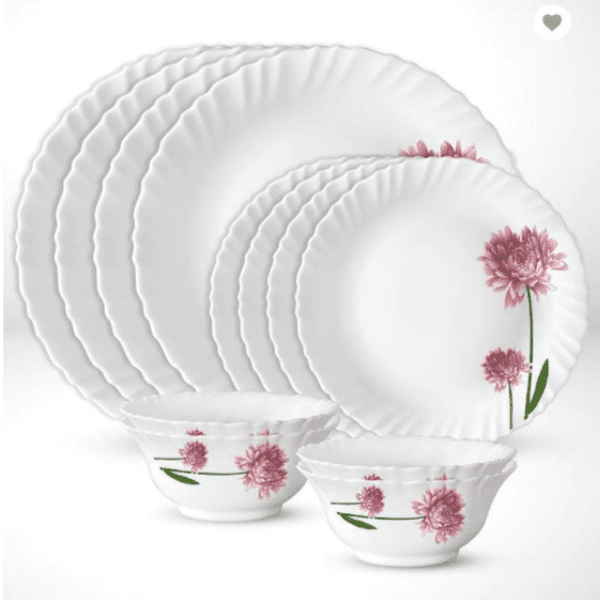 Larah by Borosil Nargis Dinner Set