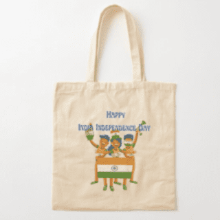 Independence Day theme Tote Bag