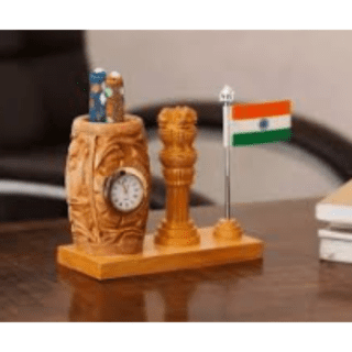 Pen Stand with Tricolor