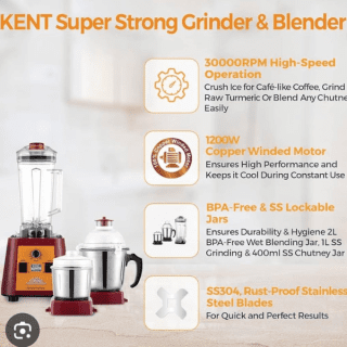 Kent super power grinder and blender