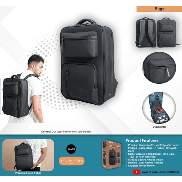 Fuzo Aegis the Modern Day Water resistant Backpack
