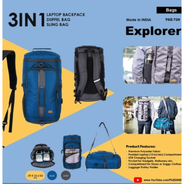 Fuzo Explorer Mountain Camp Bag