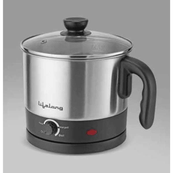 Lifelong Multifunction Cooker/Kettle 1.5 litres (Silver)