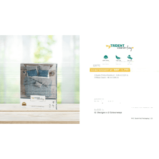 TRIDEND  DOUBLE BEDSHEET SET