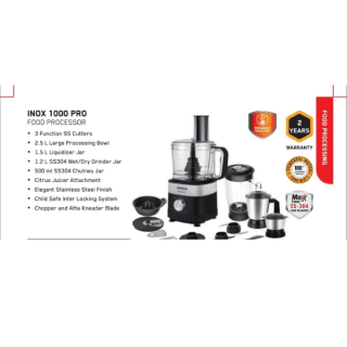 INALSA  FOOD PROCESSOR  INOX 1000 PRO