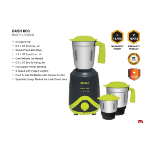 INALSA MIXER GRINDER  DASH 600