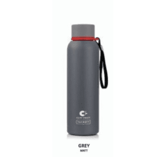 Clay Craft Bottle- Grey Color