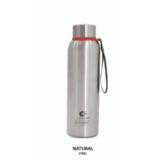 Clay Craft Natural Steel Color Bottle