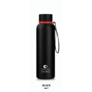 Clay Craft Black Bottle