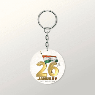 Tricolor Theme Keychain