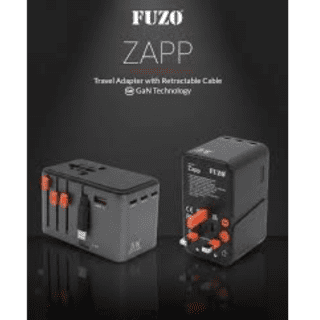 FUZO ZAPP- Travel Adapter