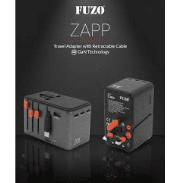 FUZO ZAPP- Travel Adapter