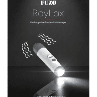 FUZO RAYLAX- Rechargeable Torch with massager