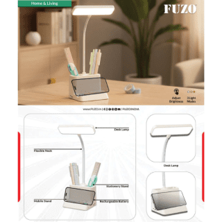 FUZO BEAM- Desk lamp, Pen Stand, Mobile stand