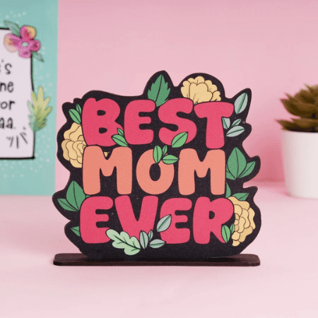 Table Top- Cute Illustrated Gift for Mom