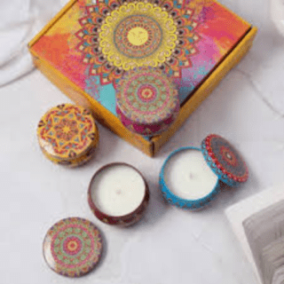 Moroccan Tin Jar Candle