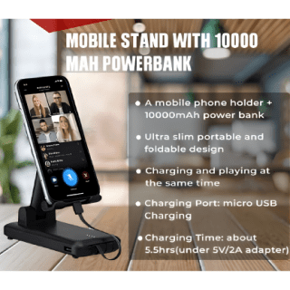 Remaxx Mobile stand with Power Bank.