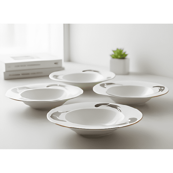 Liliput Sweet Bowl With Swarovski Crystal Set Of 4