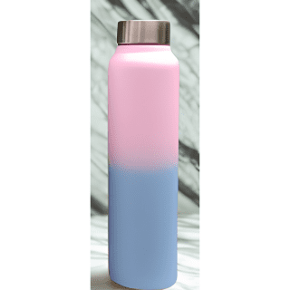 Classic 1L Pink-Blue with SS Cap- Cotton Candy Color
