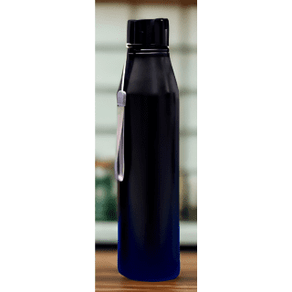 Slimy 900ml Black with Black Steel Cap