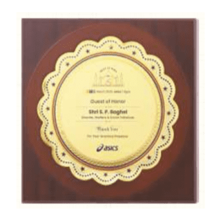 Designer Plate Wooden Memento