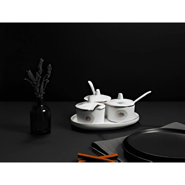 Pickle Tray Set with Swarovski Crystal (10 Pcs)