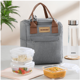 Borosil Gourmet Lunch Box Set