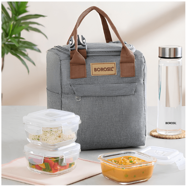 Borosil Gourmet Lunch Box Set