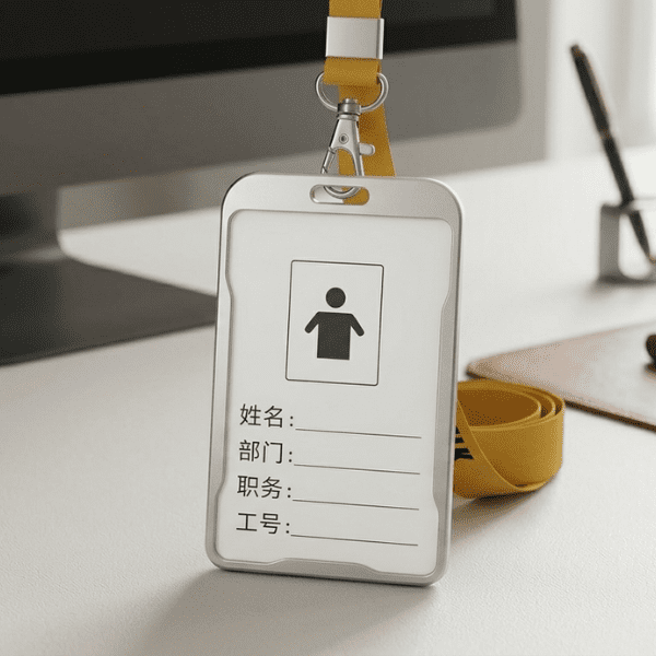 Lanyard+ ID Card+ Aluminium Cover
