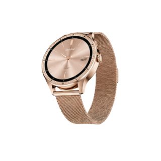 Enigma Gem AMOLED Luxury Smartwatch with Metal Mesh Strap