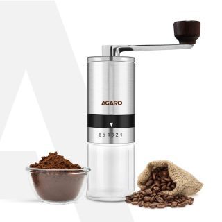 AGARO Manual Coffee Grinder with Ceramic Burr
