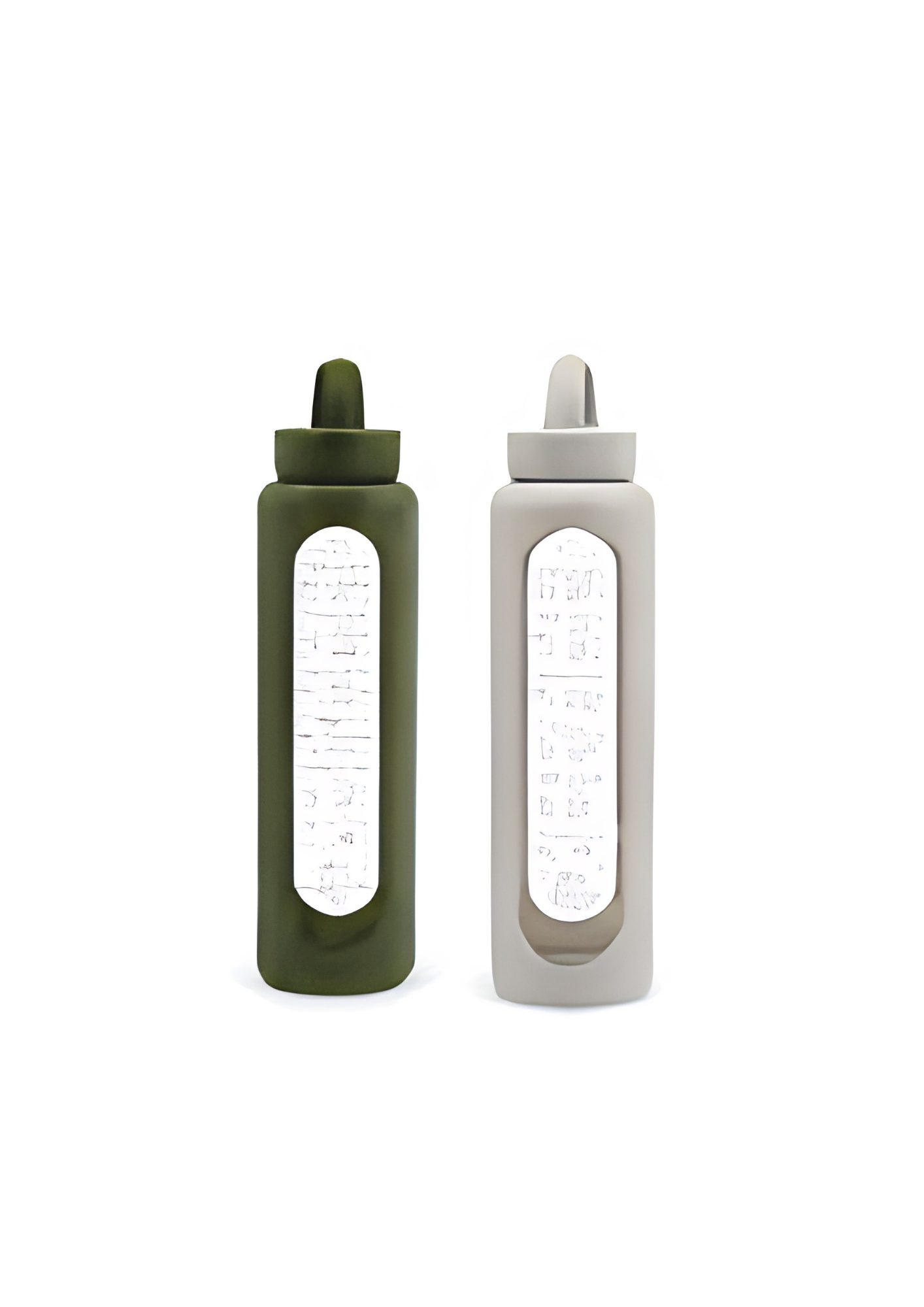 FUZO Nudge | Borosilicate Glass Bottle with Hydration Reminder