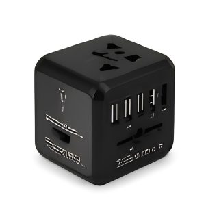 FUZO TravelEase | Universal Travel Adapter with Type C & USB Port