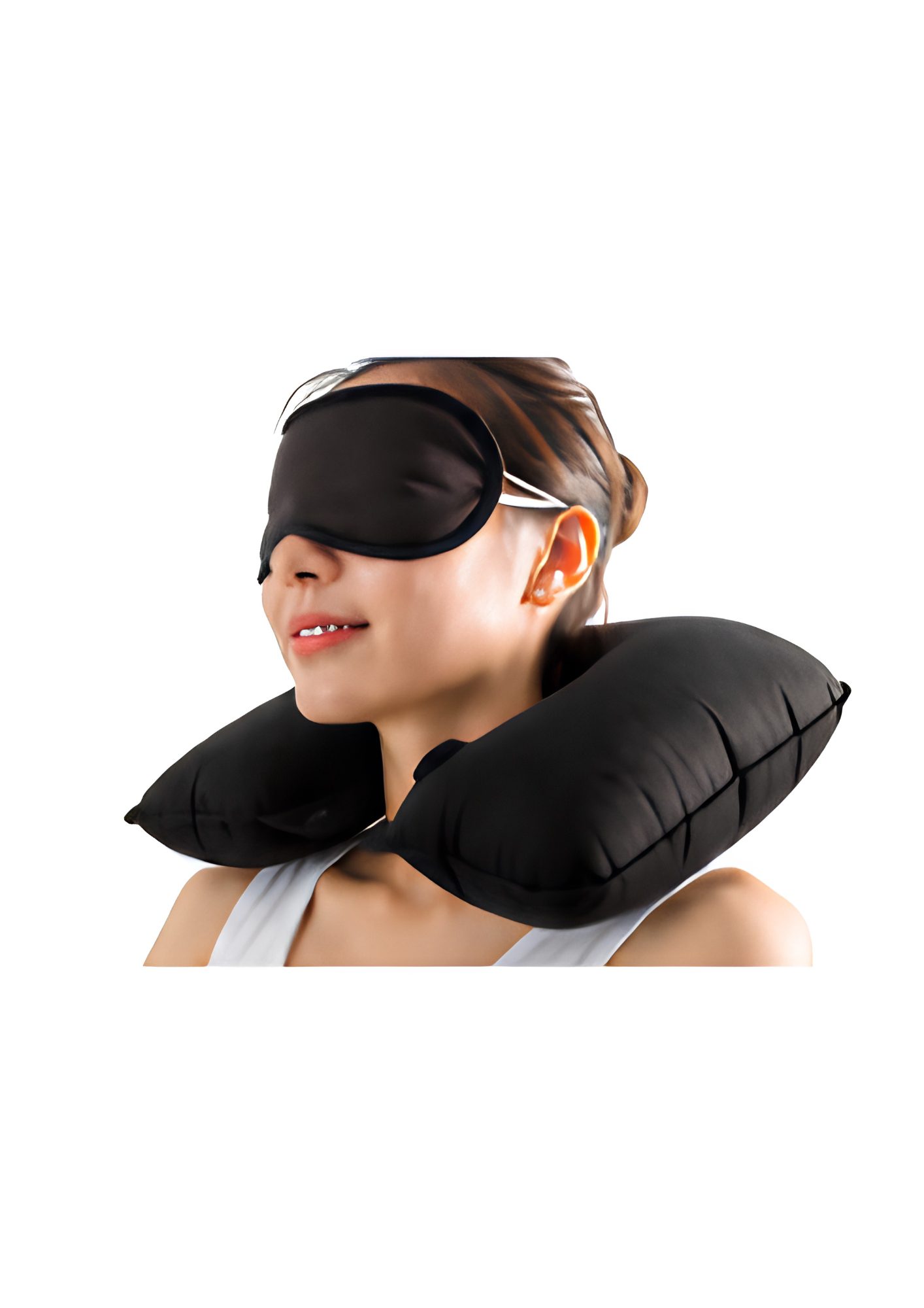 FUZO Globe Trotter | Travel Neck Pillow, Eye Mask & Ear Plugs