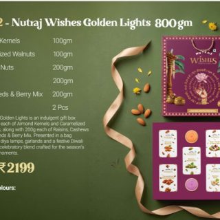 Nutraj Wishes Golden Lights 800gm