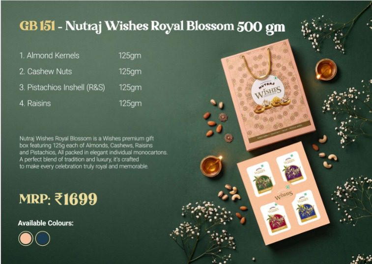 Nutraj Wishes Royal Blossom 500 gm