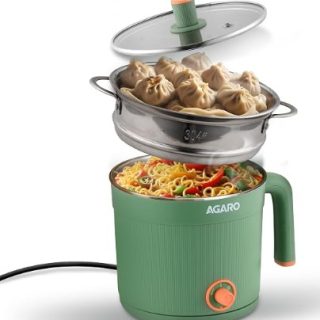AGARO Regency Multipurpose Kettle With Steamer