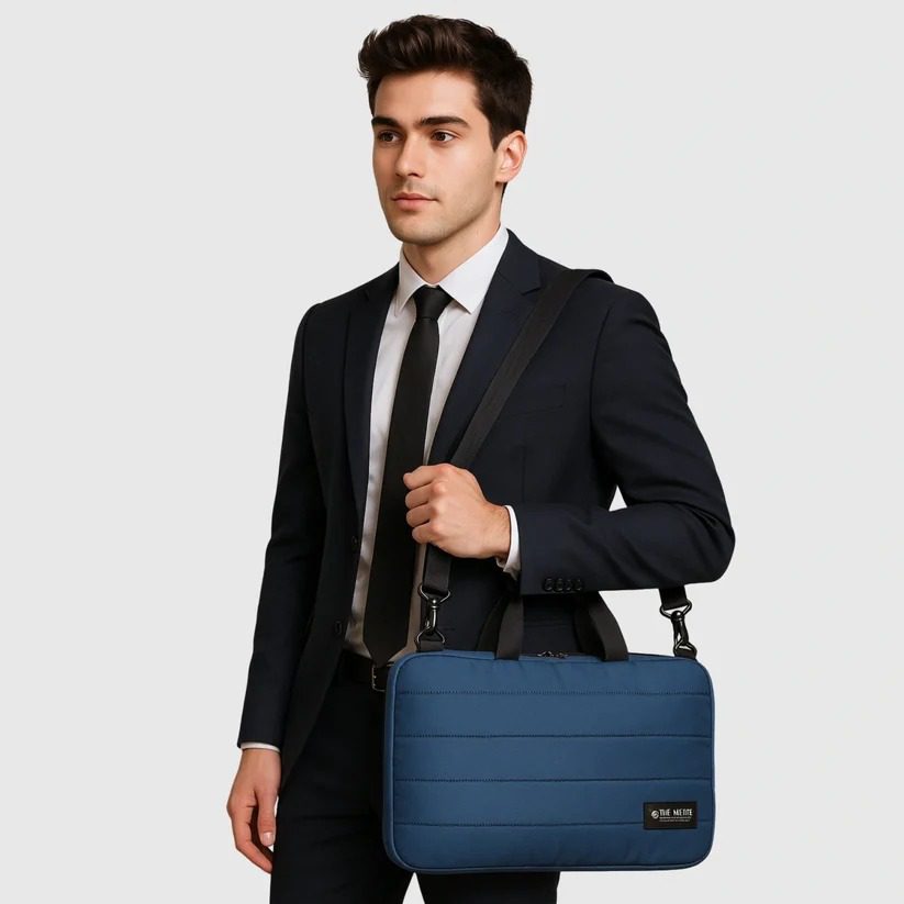 The Holistik Dual-Tone Tech Laptop Bag - Image 2