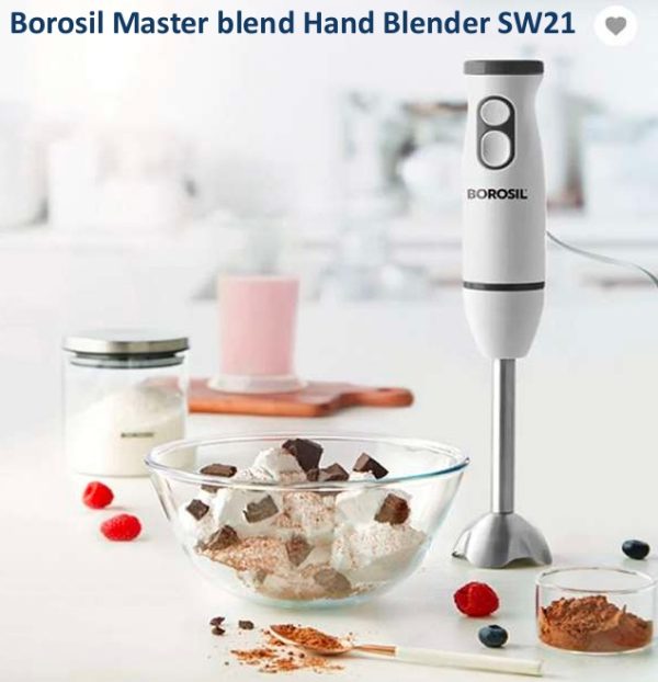 Borosil Master blend Hand Blender SW21