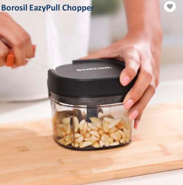 Borosil EazyPull Chopper 800 ml