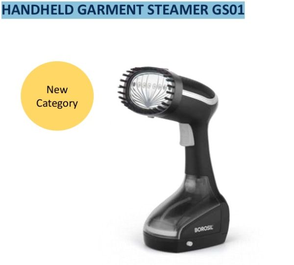 BOROSIL HANDHELD GARMENT STEAMER GS01