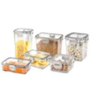 Milton Clear view pet jar rectangle-2700ml