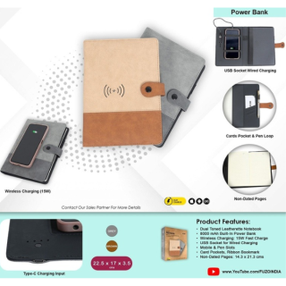 Fuzo Nimble- "The Wireless Notebook with 15w charging"