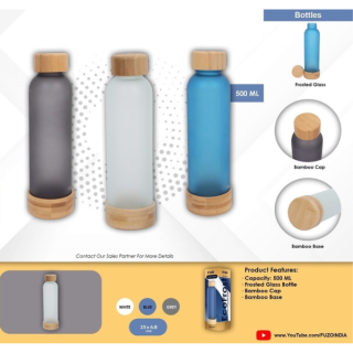 Eco Frost with Bamboo Cap and Base