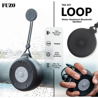 Fuzo Loop Water Resistant Bluetooth Speaker