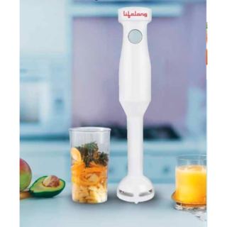 Lifelong 300 W Hand Blender, Low Noise, Anti-Splash (White)